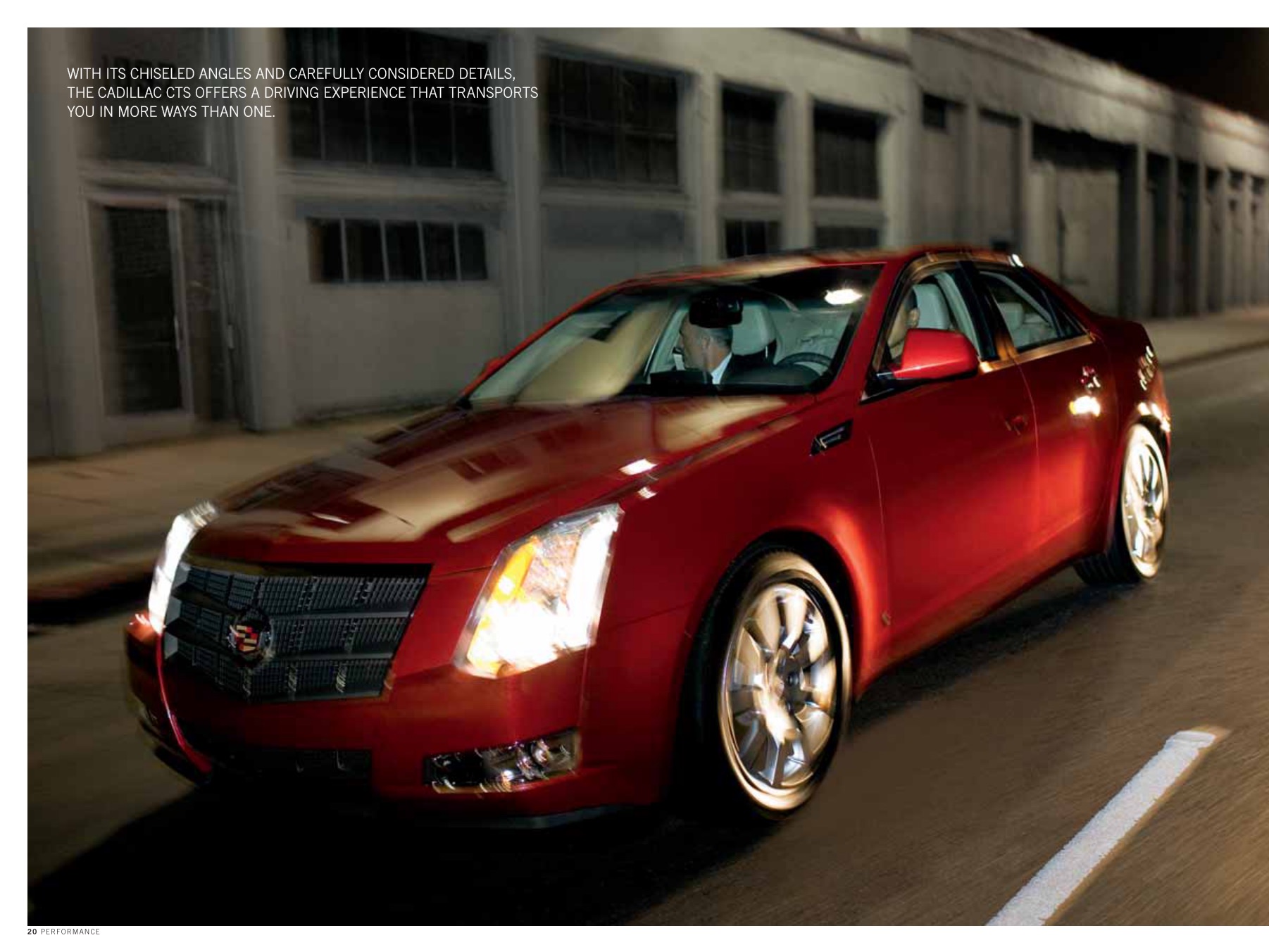 2009 Cadillac CTS Brochure Page 19